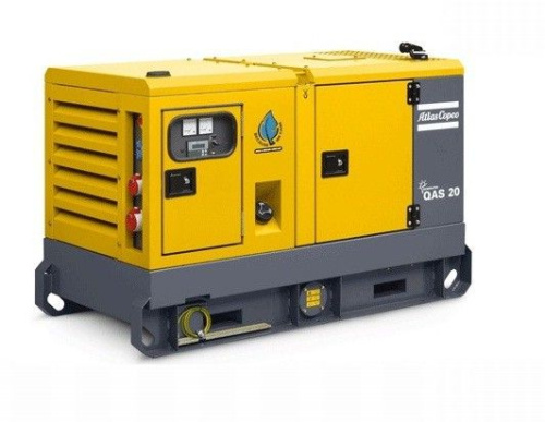 Дизельный генератор Atlas Copco QAS 20 с АВР