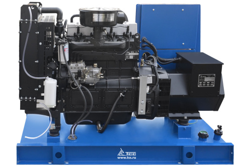 Дизельный генератор ТСС ЭД-24-Т400 с АВР в погодозащитном кожухе на прицепе